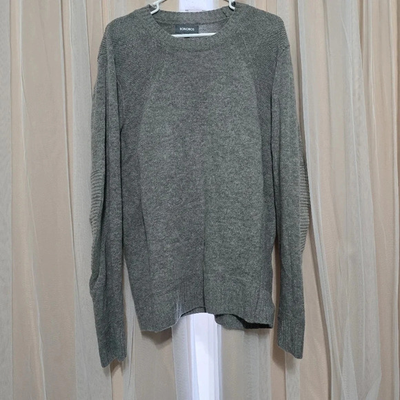 Bonobos Wool & Linen Blend Mixed Texture Crewneck Sweater, Unisex, EUC! - Picture 1 of 10